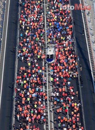 Vodafone 41. İstanbul Maratonu’ndan renkli kareler