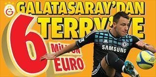 Galatasaray'dan Terry'e 6 milyon Euro