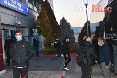 Galatasaray kafilesi Malatya’da! Fatih Terim’e yoğun ilgi