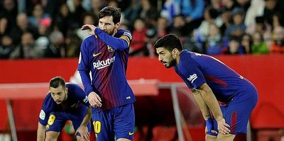 Messi, Barcelona'yı kurtardı