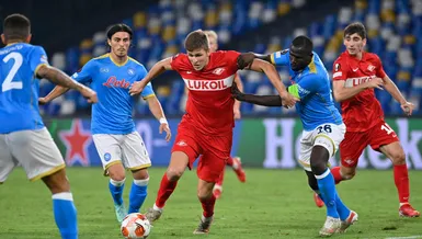 Napoli Spartak Moskova: 2-3 | MAÇ SONUCU ÖZET