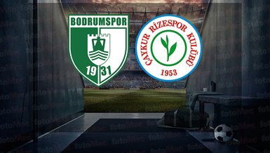 Bodrumspor - Çaykur Rizespor maçı ne zaman, saat kaçta ve hangi kanalda canlı yayınlanacak? | Trendyol Süper Lig