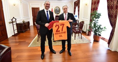 Galatasaray'dan Abdulhamit Gül ve Murat Kurum'a ziyaret