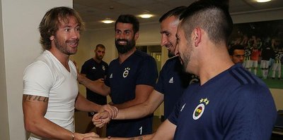 Diego Lugano, Fenerbahçe'yi ziyaret etti