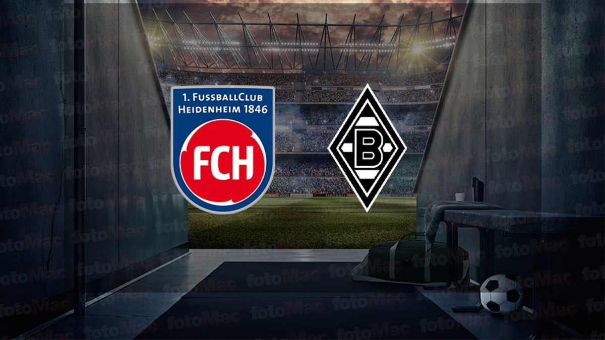 Heidenheim - Borussia Mönchengladbach maçı ne zaman, saat kaçta ve hangi kanalda canlı yayınlanacak? | Almanya Bundesliga Heidenheim - Borussia Mönchengladbach maçı ne zaman, saat kaçta ve hangi kanalda canlı yayınlanacak? | Almanya Bundesliga