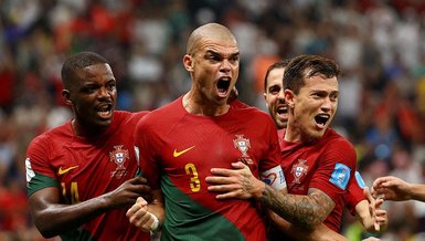 Portekizli Pepe attığı golle Dünya Kupası tarihine adını yazdırdı