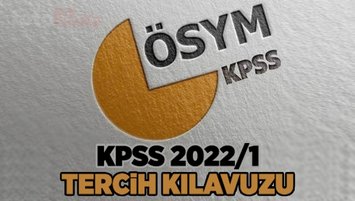 KPSS-2022/1 Tercih kılavuzu burada!