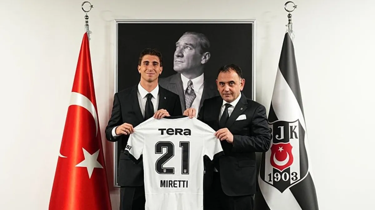 Miretti imzaladı