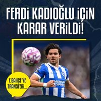 Ferdi için karar verildi! F.Bahçe...