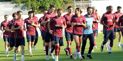Trabzonspor, Kasımpaşa maçı hazırlıklarına başladı