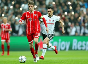 Beşiktaş - Bayern Münih maçından kareler
