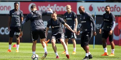 Beşiktaş'ta Göztepe maçı hazırlıkları sürdü