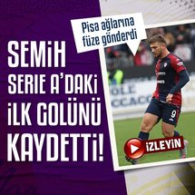 Semih Kılıçsoy gol orucunu bozdu!