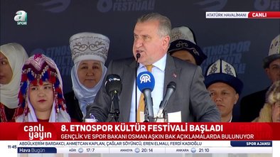 Gençlik ve Spor Bakanı Osman Aşkın Bak: Türkiye bir spor ülkesi olma yolunda hızla ilerliyor
