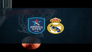 Anadolu Efes - Real Madrid maçı ne zaman? Saat kaçta? Hangi kanalda canlı yayınlanacak? | THY Euroleague