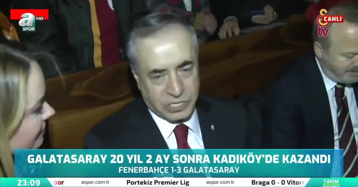 Galatasaray Baskani Mustafa Cengiz Den Galibiyet Yorumu Videosunu Izle Fotomac Tv