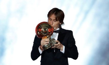 "Altın Top" ödülü Modric'in