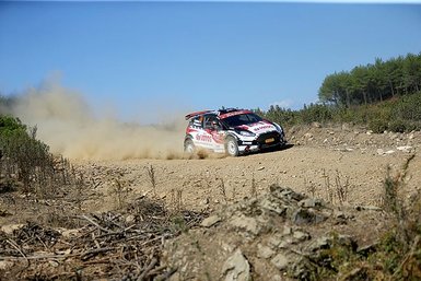 WRC Türkiye Rallisi’nden çarpıcı kareler