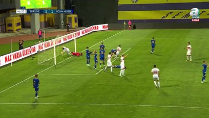 >GOL | Türkiye U21 1-1 Bosna Hersek U21