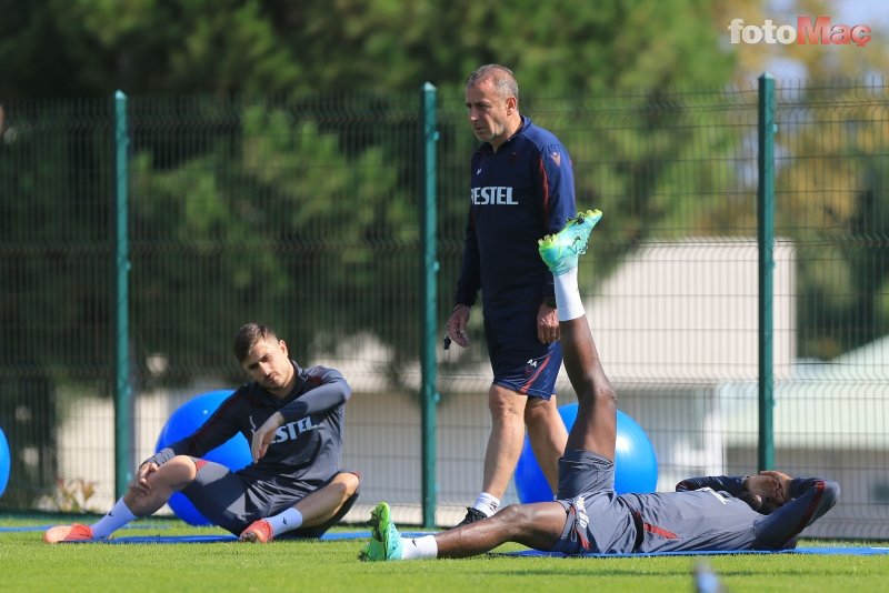 Trabzonspor Fenerbahçe maçına 3 eksikle çalıştı