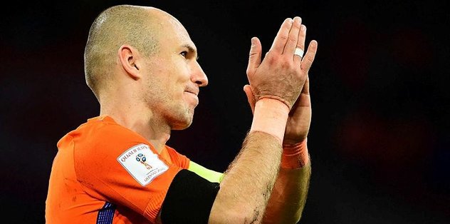 Arjen Robben milli takımı bıraktı