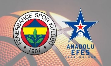 Euroleague'de dev heyecan! Fenerbahçe - Anadolu Efes...