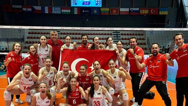 16 Yaş Altı Kız Milli Voleybol Takımı Avrupa Şampiyonası'nda finalde!