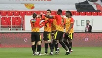 Göztepe sahasında güldü!