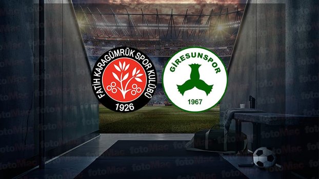 Fatih Karagümrük - Giresunspor maçı ne zaman, saat kaçta ve hangi kanalda canlı yayınlanacak? | Hazırlık maçı