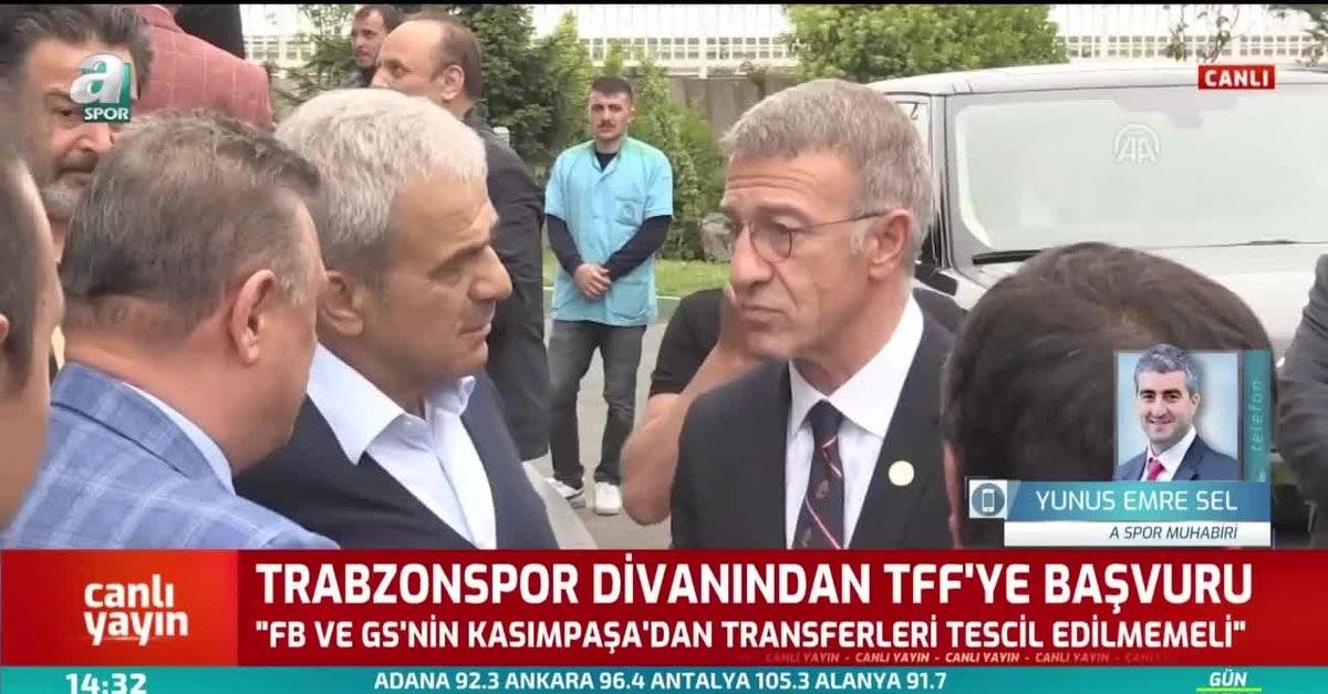 Trabzonspor Dan Tff Ye Basvuru Fenerbahce Ve Galatasaray Videosunu Izle Fotomac Tv