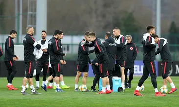 A Milli Futbol Takımı Tiran'a gitti