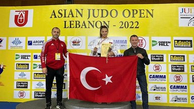 Milli judocu Hatice Vandemir altın madalyanın sahibi oldu