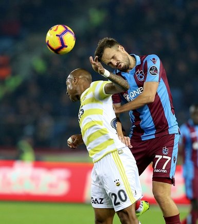 Trabzonspor Fenerbahçe maçından kareler