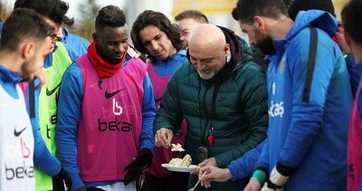 Kayserispor'da doğum günü kutlaması