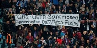 UEFA'ya şike tepkisi