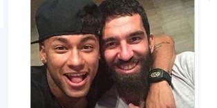 Neymar'dan Arda'ya: "Kardeşim"