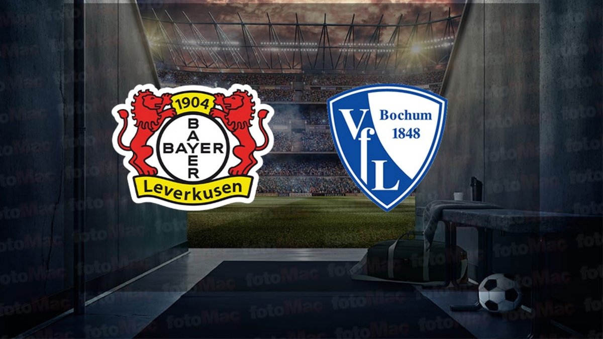 Bayer Leverkusen - Bochum maçı ne zaman, saat kaçta ve hangi kanalda canlı yayınlanacak? | Almanya Bundesliga Bayer Leverkusen - Bochum maçı ne zaman, saat kaçta ve hangi kanalda canlı yayınlanacak? | Almanya Bundesliga