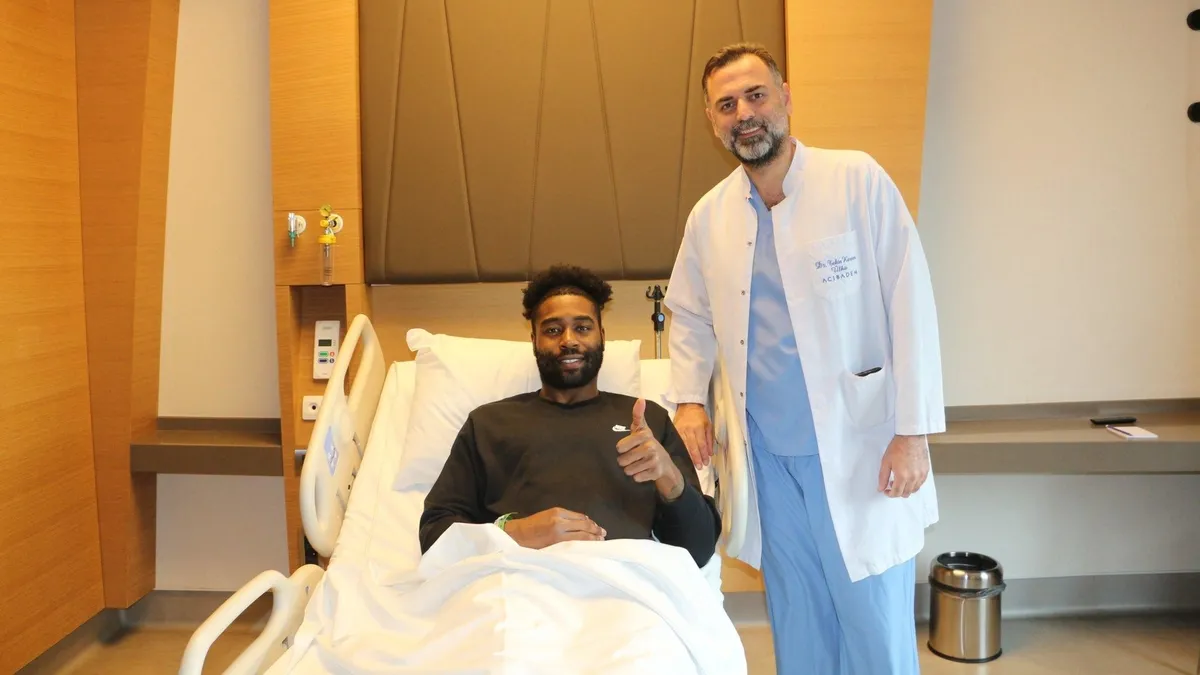Beşiktaşlı basketbolcu Kelan Martin ameliyat edildi