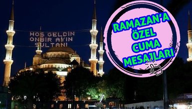 RAMAZAN'A ÖZEL CUMA MESAJLARI 2023 | Resimli, dualı Ramazan ve cuma mesajları bir arada Facebook, Whatsapp, Instagram