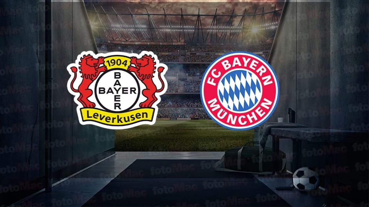 Bayer Leverkusen - Bayern Münih maçı ne zaman, saat kaçta ve hangi kanalda canlı yayınlanacak? | Almanya Bundesliga Bayer Leverkusen - Bayern Münih maçı ne zaman, saat kaçta ve hangi kanalda canlı yayınlanacak? | Almanya Bundesliga