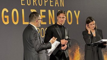 Kenan Yıldız, 'Golden Boy Web' ödülünü aldı