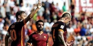 Totti'nin 300. golü Roma'ya yetmedi
