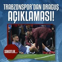 Trabzonspor'dan sakatlık açıklaması!