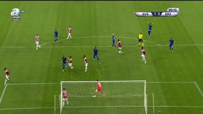 >GOL | Sivasspor 1-3 Erzurumspor (90' Furkan Sağman k.k.)