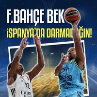 F.Bahçe Beko İspanya'da kayıp!