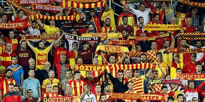 Göztepe'yi taraftarı yalnız bırakmıyor