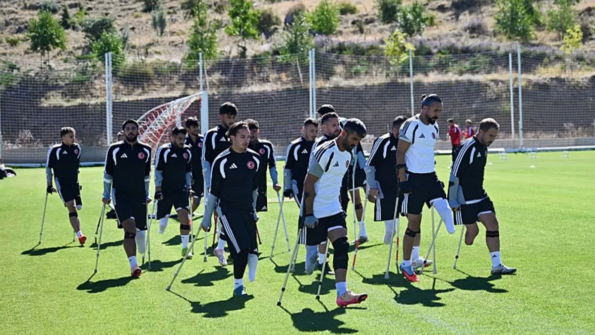 Ampute Futbol Milli Takımı'nın Dünya Kupası hazırlıkları sürüyor!
