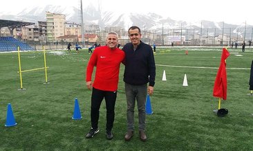 Eski gol kralı Mustafa Kacabey Hakkari’de