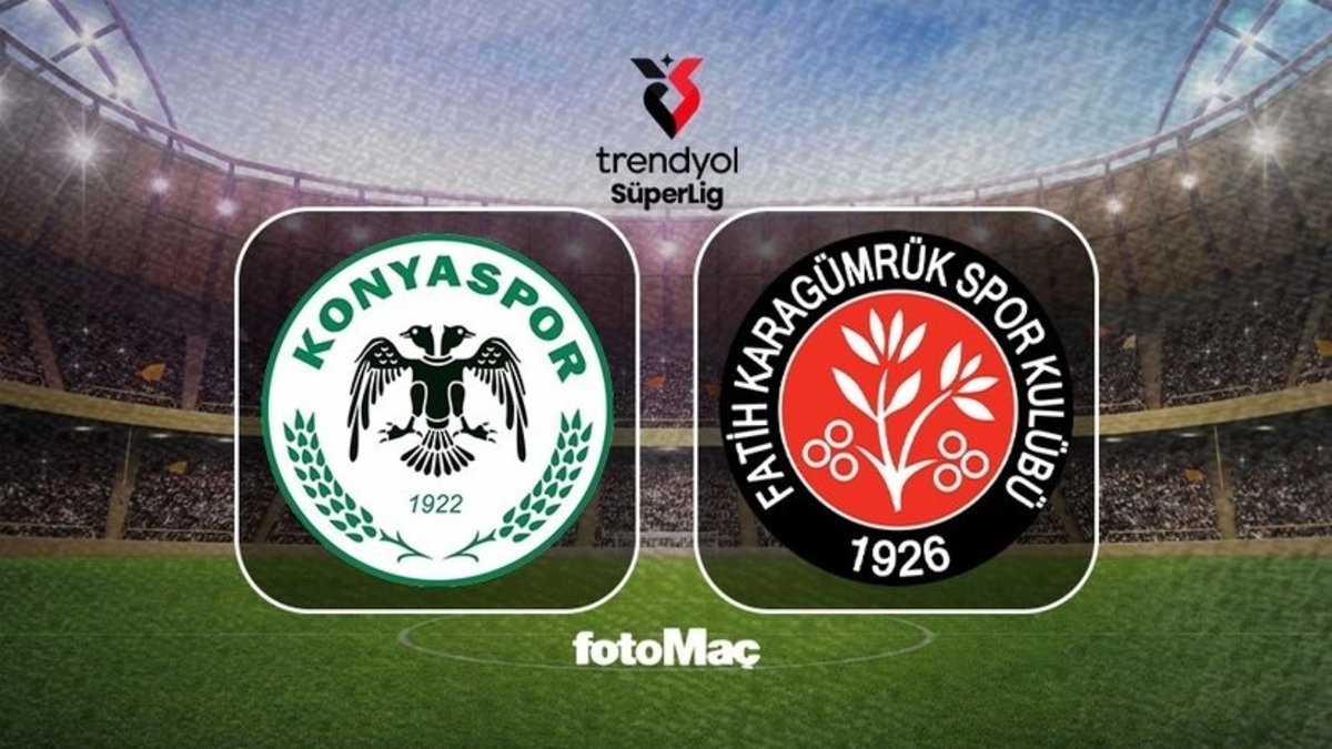 TÜMOSAN Konyaspor-Misirli.com.tr Fatih Karagümrük maçı (CANLI) Trendyol Süper Lig