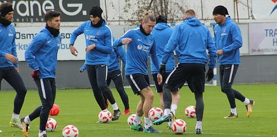 Trabzonspor'da kupa mesaisi başladı